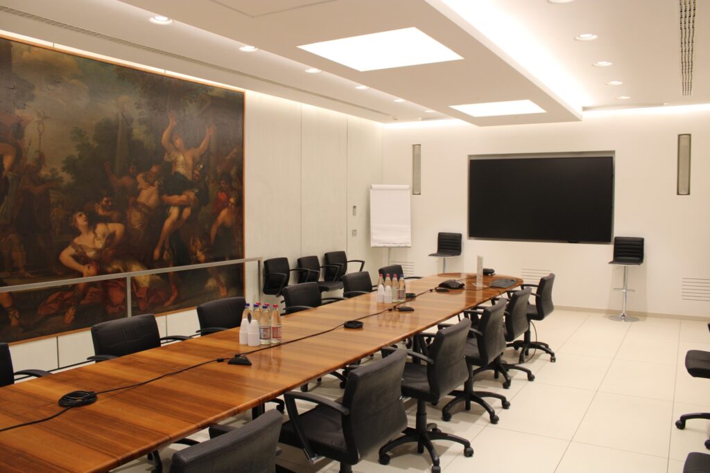 Sale riunioni e sala del consiglio